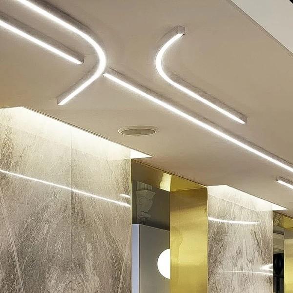 IP65 Waterproof 3020 LED Flexible Tube Lights For Supermarket / Office
