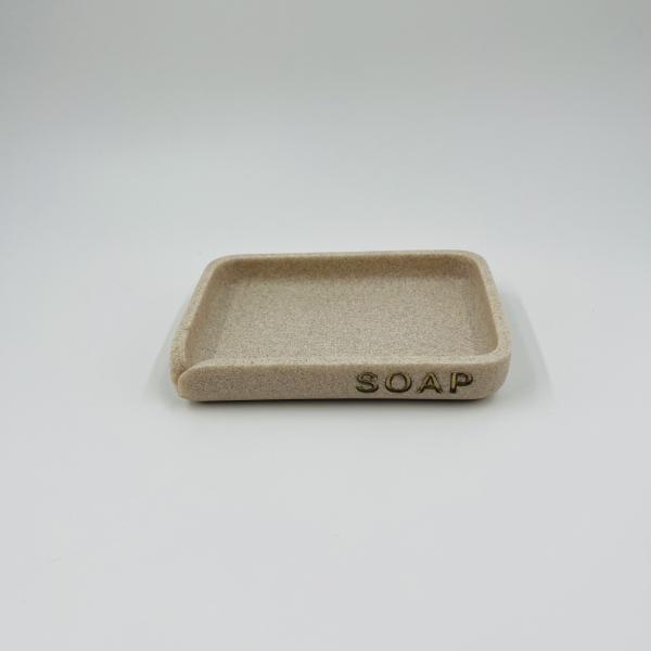 Песчаный камень для уборки ванной комнаты для домашних хозяйств квадратная форма песок черный белый роскошный жидкий мыльный диспенсер