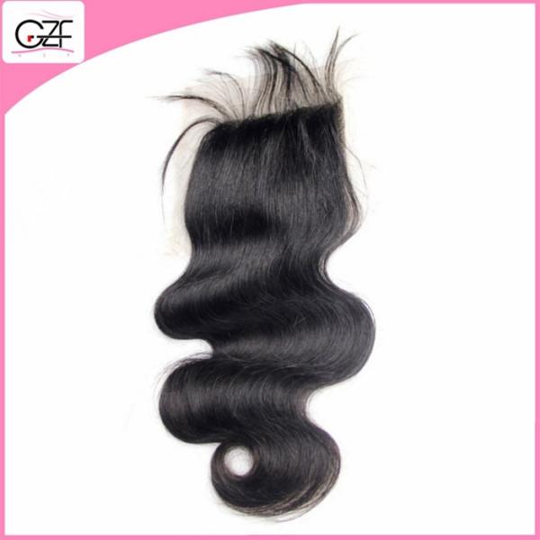 New Arrived Top Quality 120% Density Brazillian Virgin Hair Closure Body Wave 4x4 Lace Closure