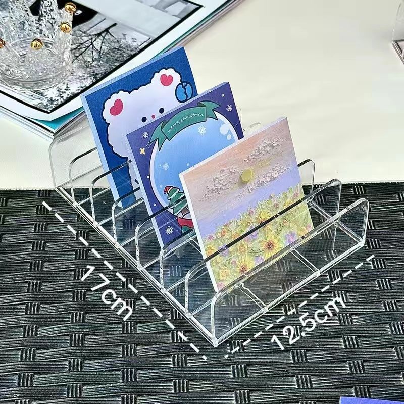 Factory Custom Eyeshadow Palette Organizer Acrylic Desktop Stand Display Rack for Cosmetic Nail Polish Storage Assembly