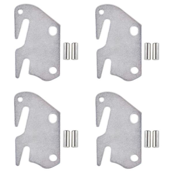 Modern Simple 40mm Width Heavy Duty Furniture Connector Bed Frame Corner Bracket