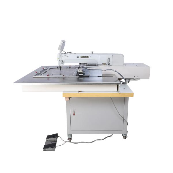 Mechanical Hat Embroidery Machine , LED Touch Screen Commercial Sewing Machine 