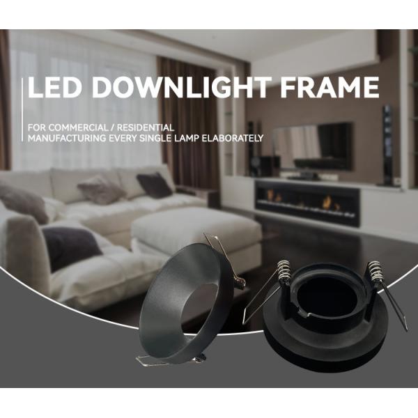 Anti-Glare Recessed Spotlight Frame Semi-Recessed GU10/MR16 Compatible