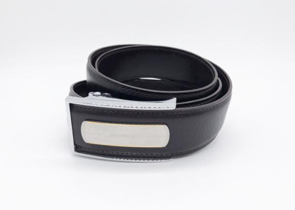 Brown Automatic Ratchet Belt , Leather Trendy Mens Belts 100 - 140cm Length