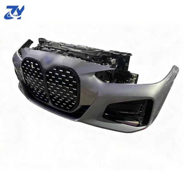 For BMW 430 440i G22 G26 Car Spare Parts Body Kit Including Headlight Children's Black Front Bumper Assembly