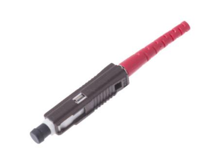 ISO9001 MU Fiber Optic Connector Plastic Or Metal Housing