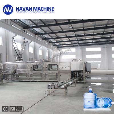 PLC 300BPH 5 Gallon Pure Water Bottle Filling Machine Corrosion Resistant