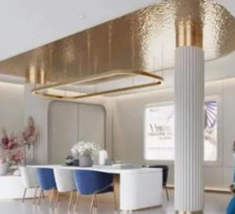 Ss 304 Sheets Golden Color Ceiling Wall Water Ripple Hammered Stamped Decorative Stainless Steel Sheet Plate