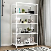 Organize seus suprimentos de escritório com estantes de armazenamento sem parafusos e prateleiras ajustáveis