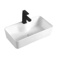 Cuve à laver en céramique sur mesure pour la vanité de salle de bain moderne