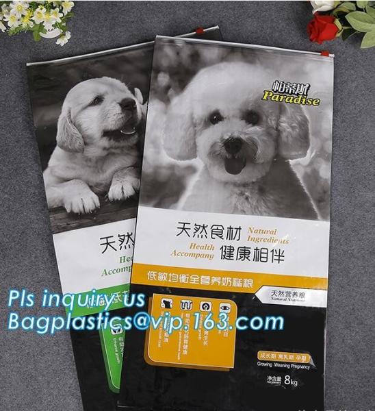 dog food bag with slider closure,dog food packaging bag with closure, pet food packaging bag/dogs food bags manufacturer