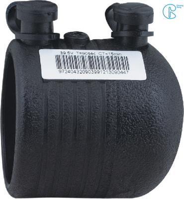 Water And Gas Supply HDPE Electrofusion Fittings , HDPE End Cap PN16 SDR11 PE100