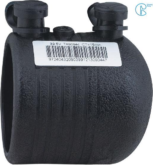 Water And Gas Supply HDPE Electrofusion Fittings , HDPE End Cap PN16 SDR11 PE100