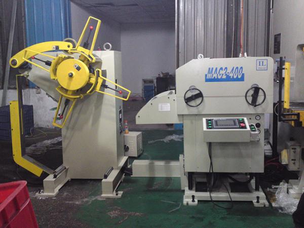Punch Automatic Feeding Equipment , NC Leveller Feeder Sheet Metal Stamping Processing