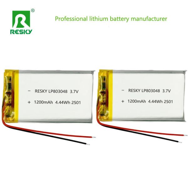 OEM 3.7V 1200mAh Lithium Ion Polymer Battery Pack with 500 Cycles for Portable POS Devices