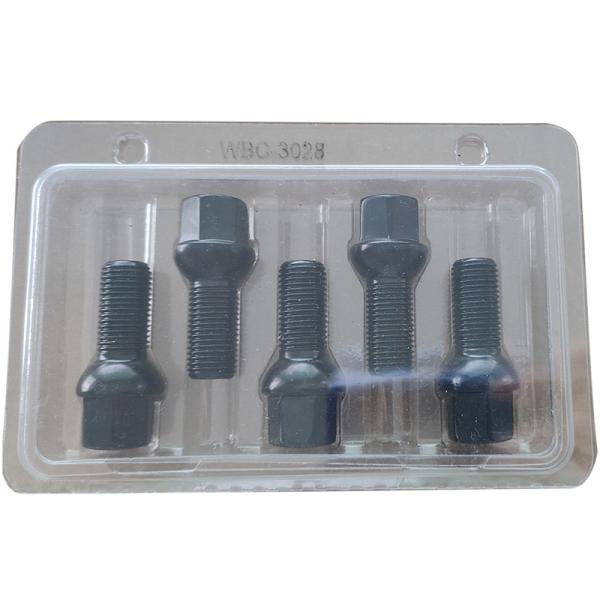 Shank 42mm Grade 12.9 M14x1.5 Extended Wheel Bolts For VW & AUDI