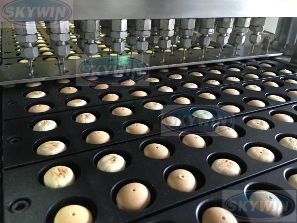 Fully Automatic Hello Panda Biscuit Injection Machine For Chocolate Cream Jam Injecting