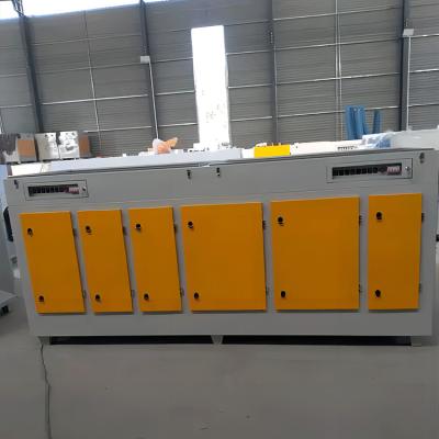 Dispositivo de combustão catalítica de adsorção e dessorção de carbono ativado Oxidante térmico regenerativo