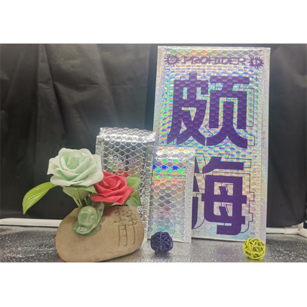 Сумки доставки отправителя сильного слипчивого пузыря лазера OEM поли для одежды