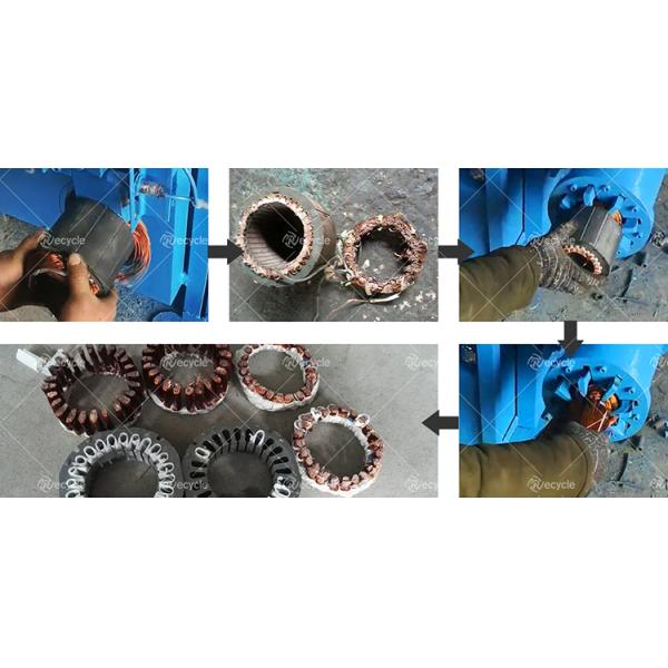 Electric Motor Stator Copper Winding Cutting Machine