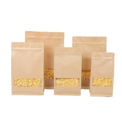 100% recycled kraft paper k laminated printing bag for coffee beans