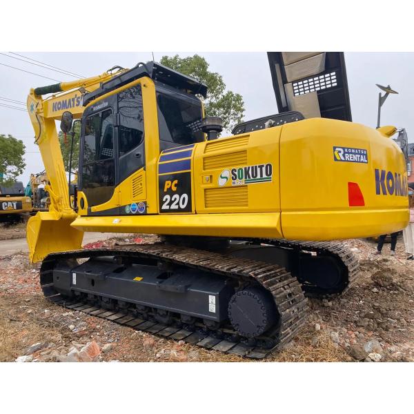 Использованный экскаватор Kumatsu PC220 PC200 PC240 с емкостью и эффективностью 1 м3