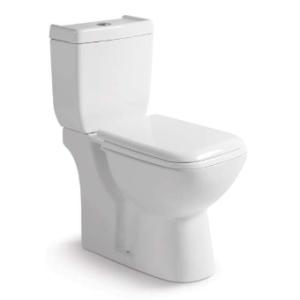 New CE Watermark Two Piece Tornado P/S-Trap Back-to-Wall Closet Toilet