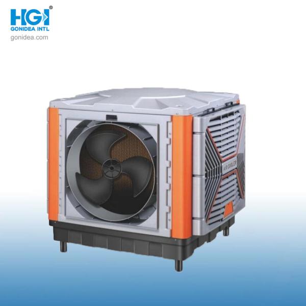 2200W Grande fluxo de ar Economização de energia Axial Industrial Air Cooler portátil Hy-L06xz