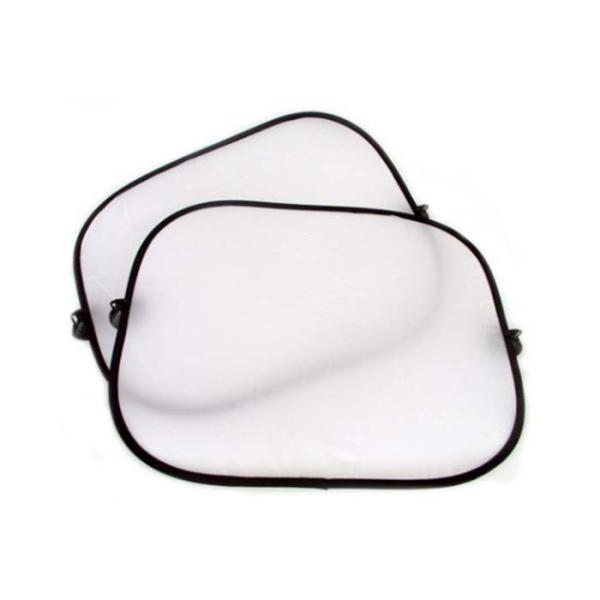 Blank Anti Ultraviolet Sublimation Car Sun Shades With 4 Suckers Custom Car Window Shades