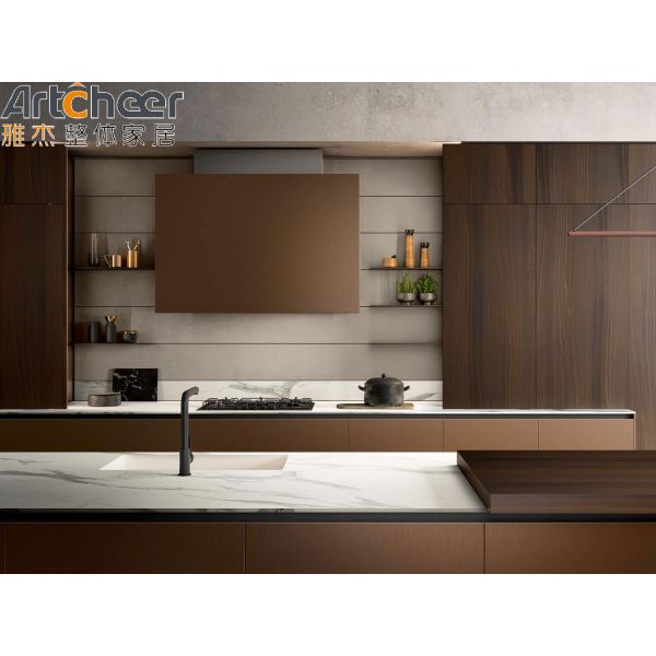 Modern Design Kitchen Cabinet with MDF Material and Matte Finish Base Cabinet