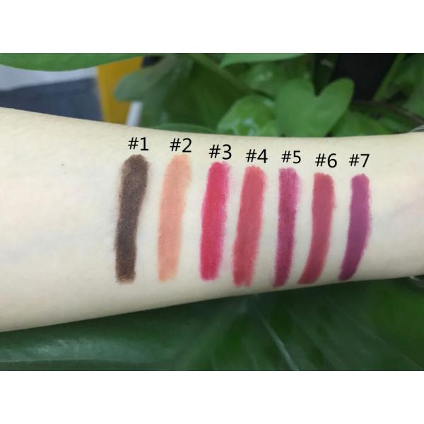 Метка частного назначения карандаша вкладыша губы цветов профессионала 7 нейтральная с пластиковой ручкой