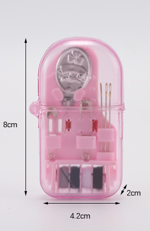 Сумка для путешествий Швейная коробка персонализированная мини-путешествие Милая и удобная маленькая сумка для иглы карманная швейная гостиничная утварь OEM