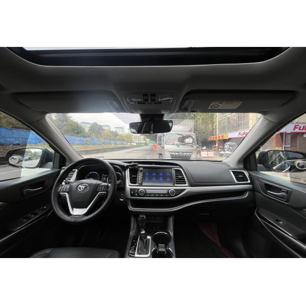 Used Toyota SUV Highlander 2024 Model Hybrid 2.5L 2-wheel Drive Elite Edition 7-seater Car Suv