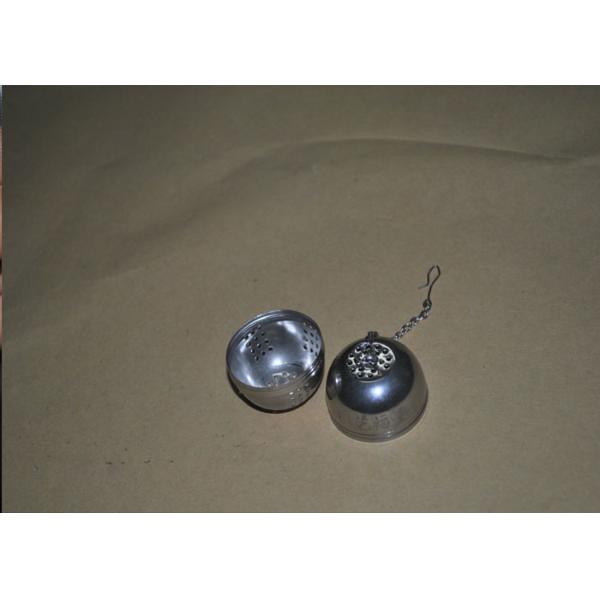 Lightweight stainless steel air filter Tea Ball With Corrosion Resistant , Halogen Material