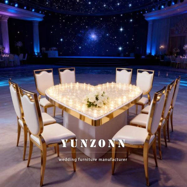 Modern European Wedding Event Banquet Hall Furniture Stainless Steel Frame Luxury White Dining Chair