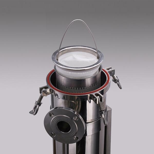 Stainless Steel Bag Filter Housing For Water Liquid Filtration