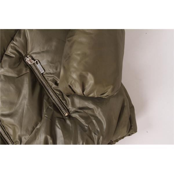 Fashion Design Womens Cropped Puffer Jacket Simplicity Warm Ladies Down Jackets