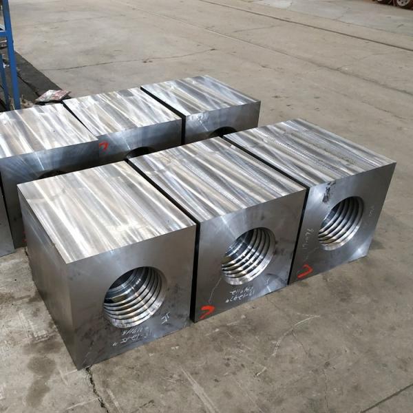 6000kgs F65 F55 F51 Steel Hydraulic Forged Steel Block Stainless Steel Square Plate