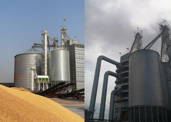 High Efficiency Steam Grain Dryer Machine With 10 - 15% Moisture Content