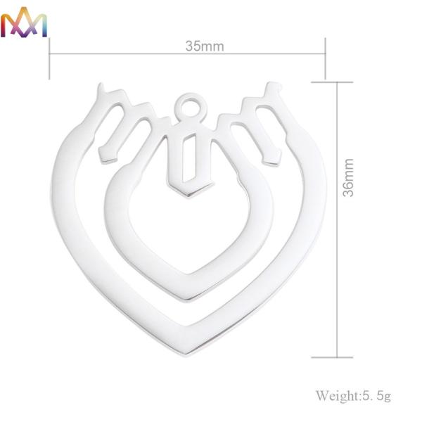 5.5g шармы металла багажа ключевые цепные привесные DIY