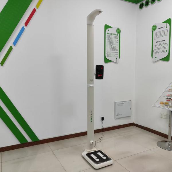Foldable BMI Height Weight Scale ISO9001 Certified 0-200cm Measurement Range Accurate