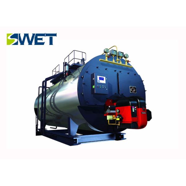 Heating 15T/H Industrial Gas Fired Steam Boilers Good Thermal Insulation Material