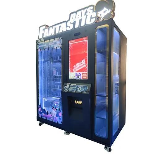 Internet 4G / WIFI / LAN Customize Vending Machine Capacity 7 Floors* 12 Slots No Refrigeration System
