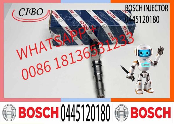 Partes de motores a diesel de alto desempenho 0445120180 Injetor de combustível 0 445 120 180 Para motores a diesel