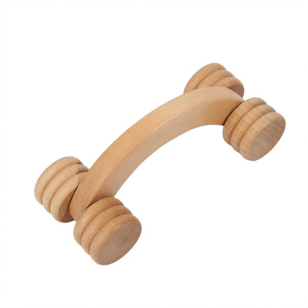 Professional Maderoterapia Wooden Massage Roller for Full Body Muscle Relaxation