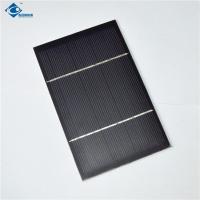 painéis fotovoltaicos solares solares 5V 0.5W do painel ZW-XN01 do silicone poli do ANIMAL DE ESTIMAÇÃO do filme fino