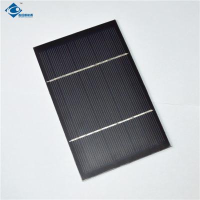 painéis fotovoltaicos solares solares 5V 0.5W do painel ZW-XN01 do silicone poli do ANIMAL DE ESTIMAÇÃO do filme fino