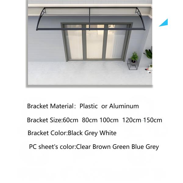 Противоморозный ПК-Паркетная тента остается чистой для окна или двери