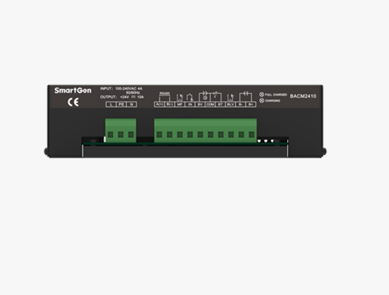 Original BACM2410 Intelligent Multifunctional 24V/12V Battery Charger Control Panel for Diesel Generator Plastic Material 10A