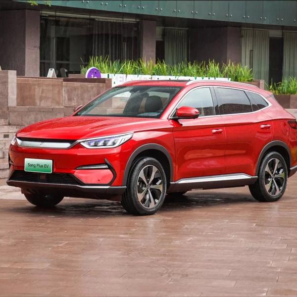 2023 BYD SONG PLUS EV SUV NEDC 505 KM Max Speed 160km/h High Speed Energy Car 0km Used Car 4 Wheel Electric Vehicle